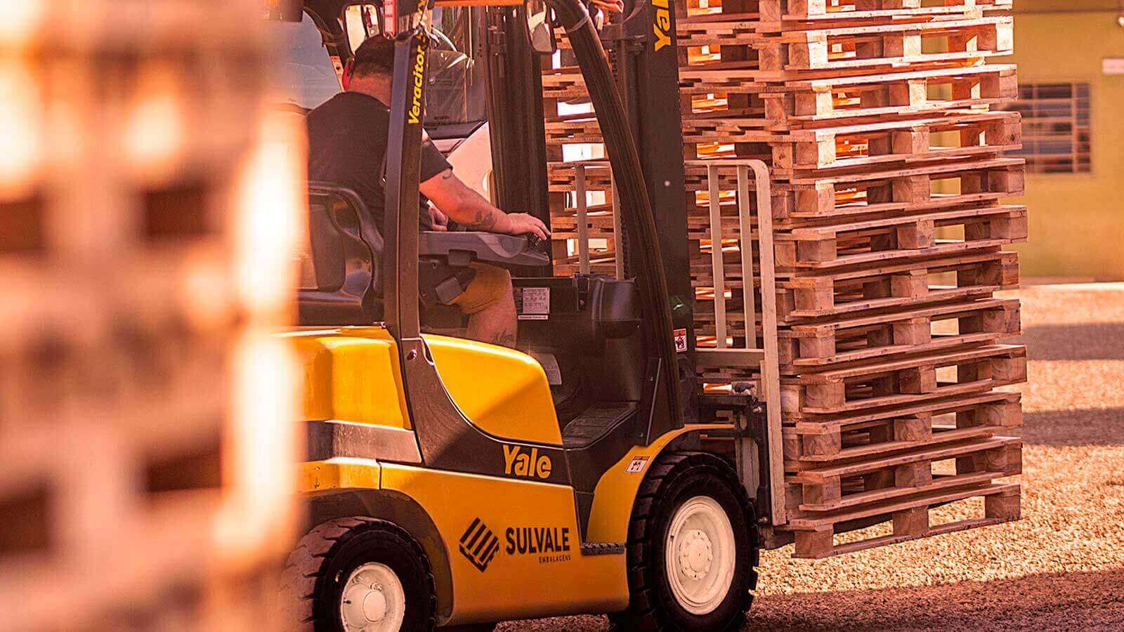 Estrutura industrial Sulvale Pallets em Lajeado RS